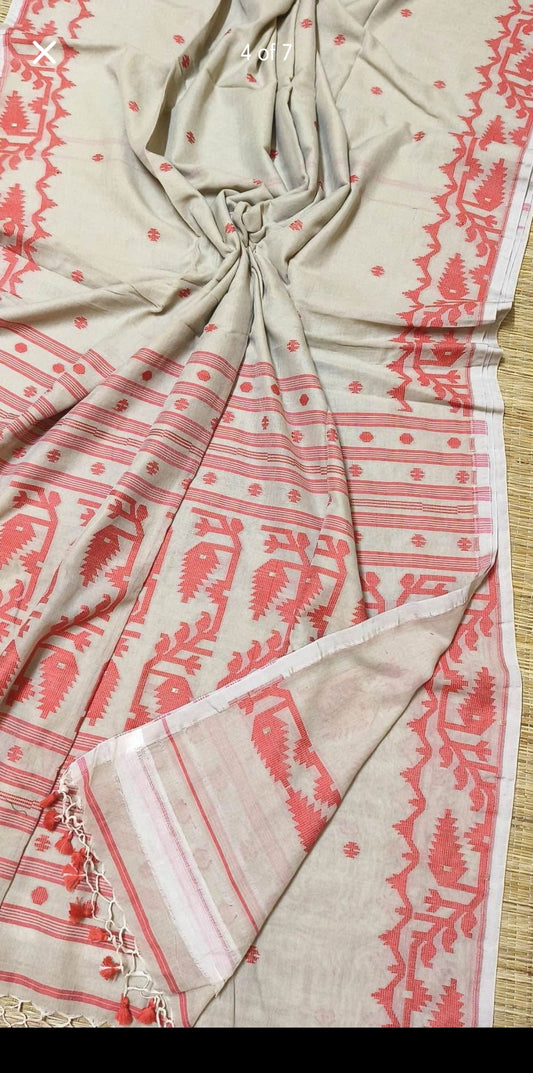 Dhakai cotton saree