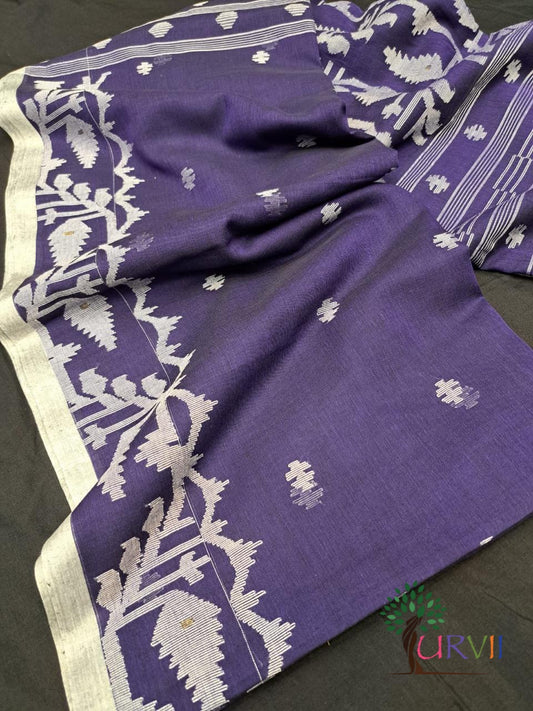 Handloom cotton jamdanis