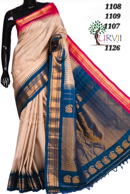 Pure Gadwal silk saree