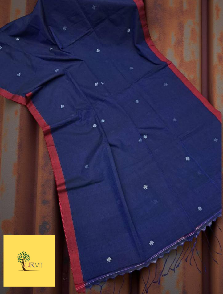 Handspun charkha khadi saree