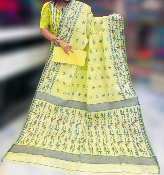 Dhakai cotton saree