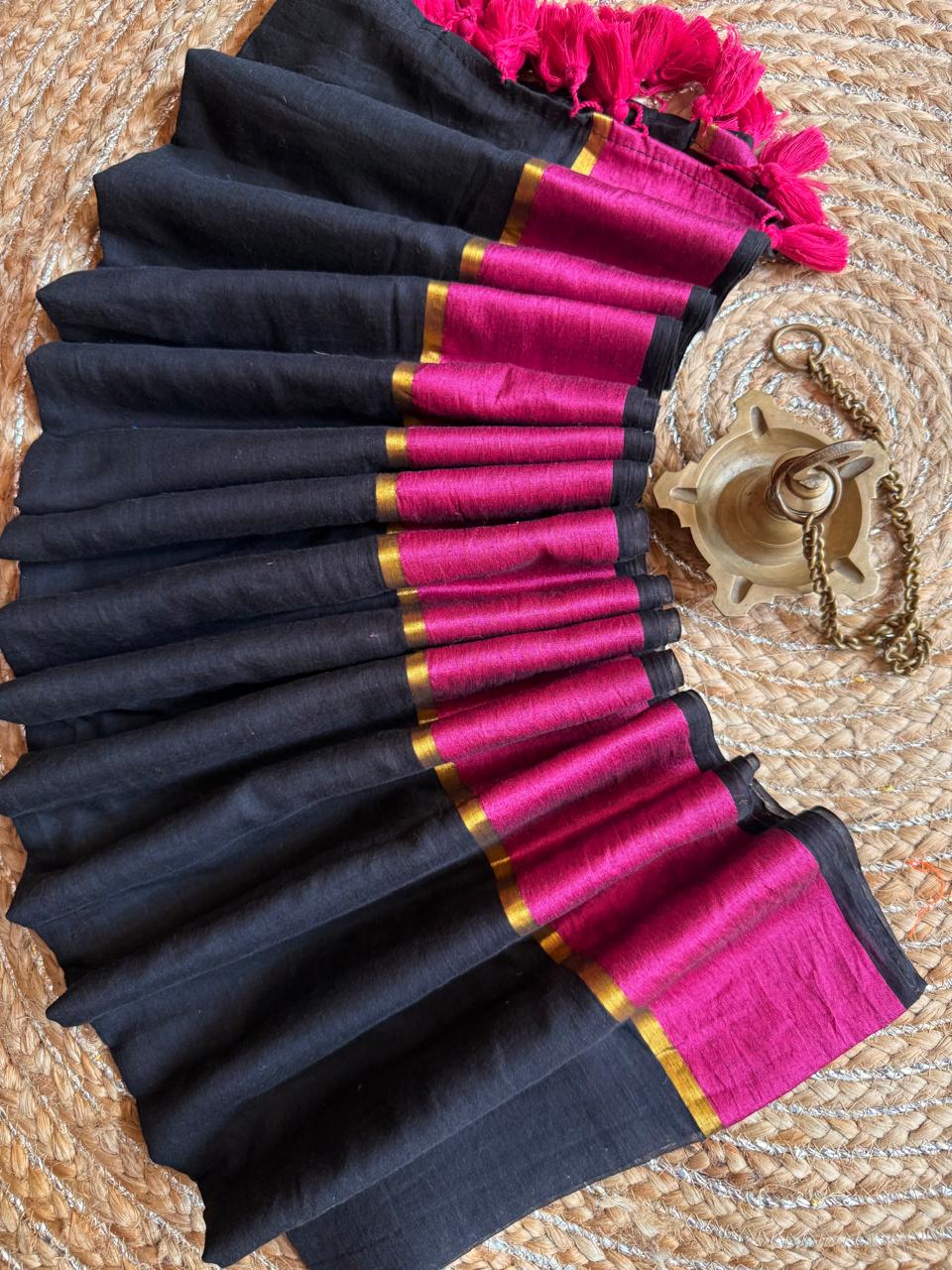 HANDSPUN cotton saree