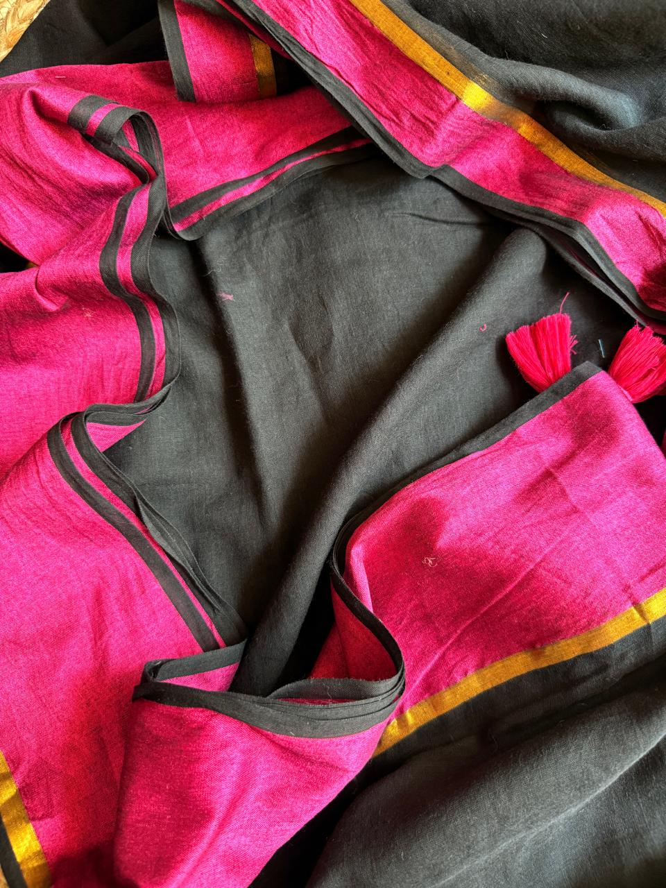 HANDSPUN cotton saree