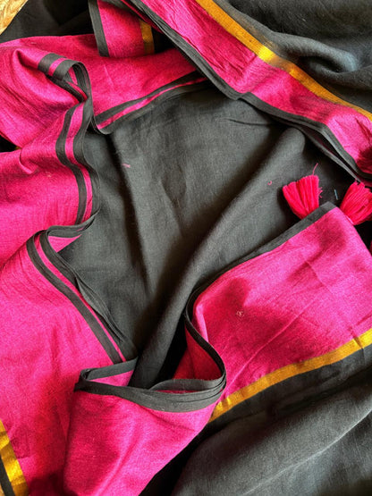 HANDSPUN cotton saree