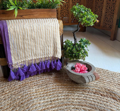 HANDSPUN cotton saree