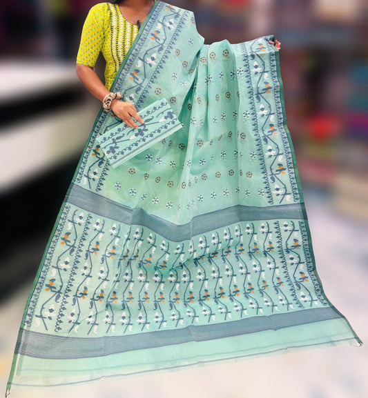 Dhakai cotton saree