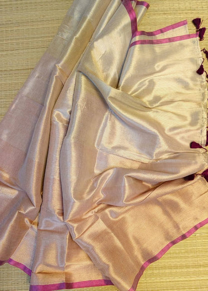 Tissue Cotton sarees