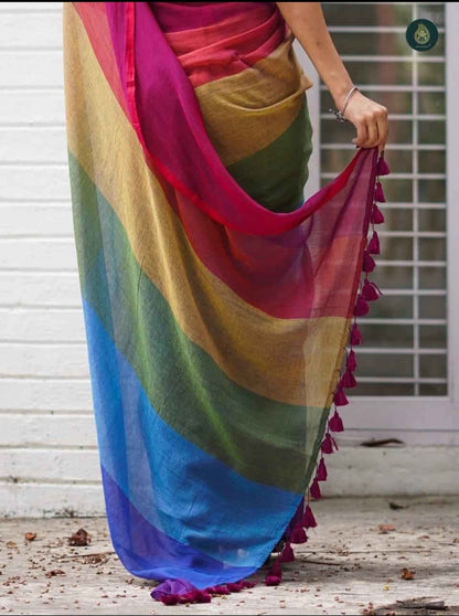 Handloom cotton saree