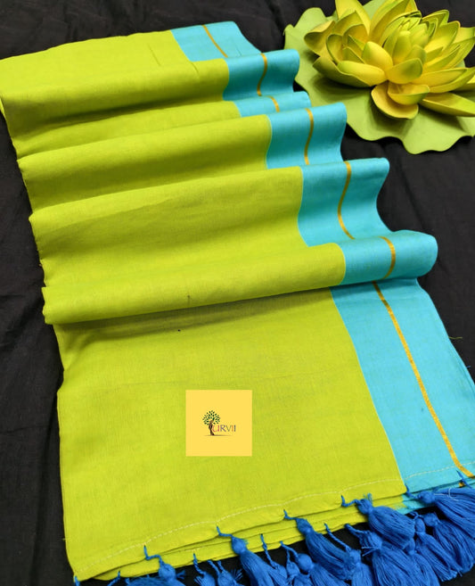 HANDSPUN cotton saree
