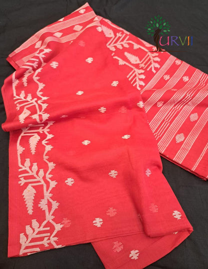 Handloom cotton jamdanis