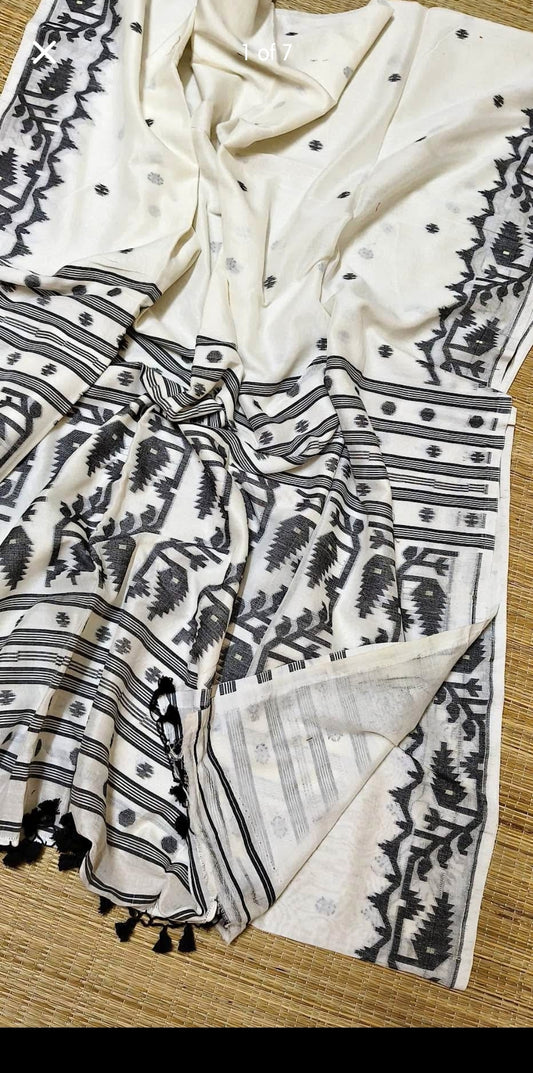 Dhakai cotton saree
