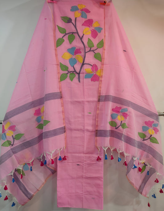2 piece khadi cotton suit set