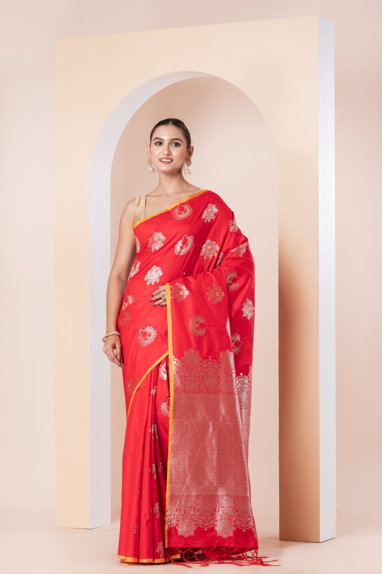 Mashru Banarasi silk saree