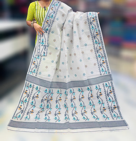 Dhakai cotton saree