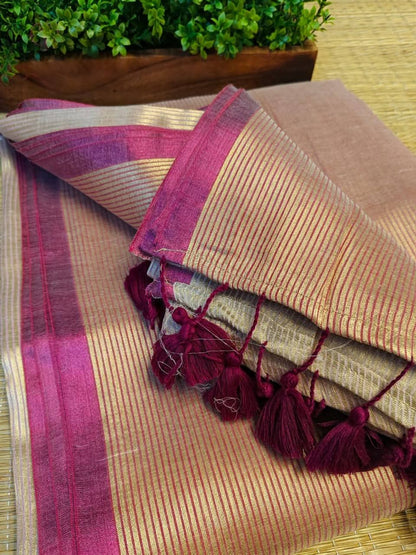 Tissue Cotton sarees