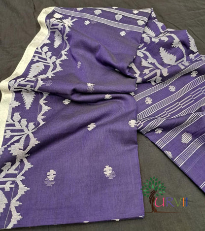 Handloom cotton jamdanis