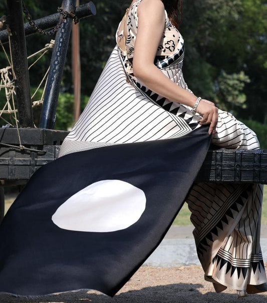 Ajrakh Printed Modal Silk