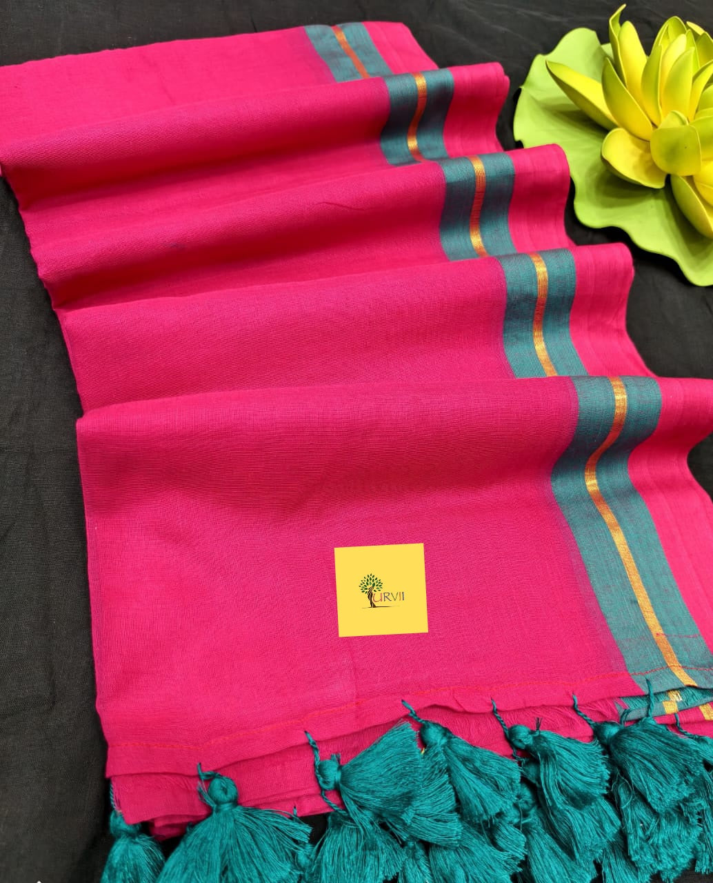 HANDSPUN cotton saree