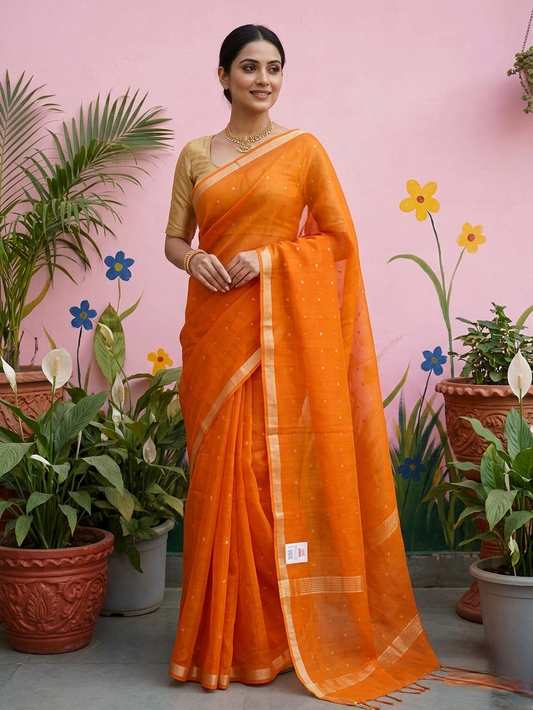 Resham silk saree