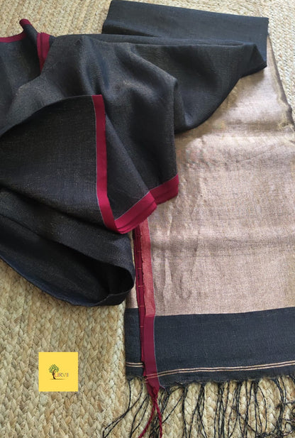 Tissue  Linen Sarees