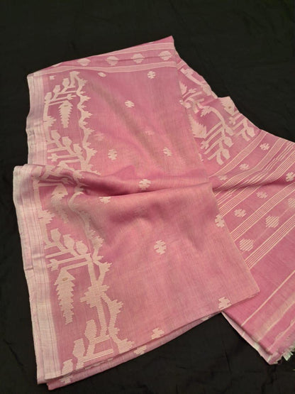 Handloom cotton jamdanis