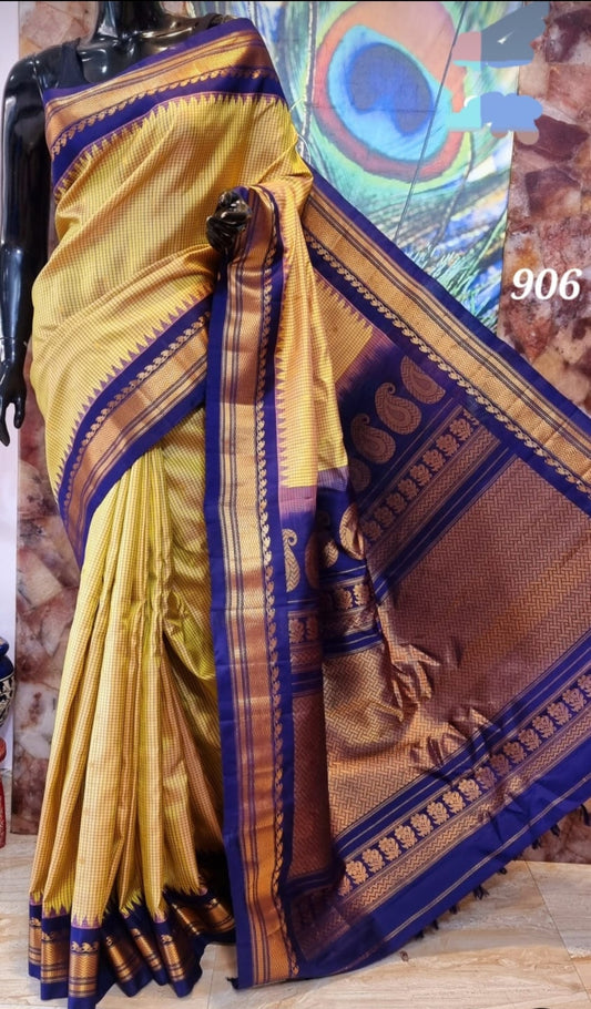 Pure Gadwal silk saree