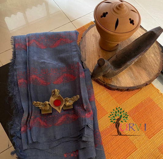 Tussar silk saree
