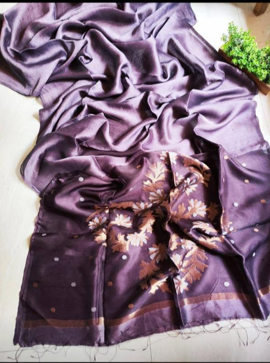 Linen Silk Jamdani