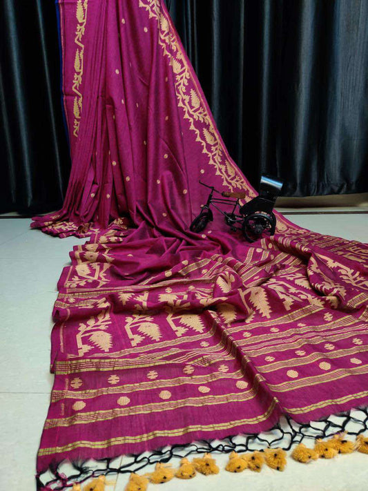 Dhakai cotton saree