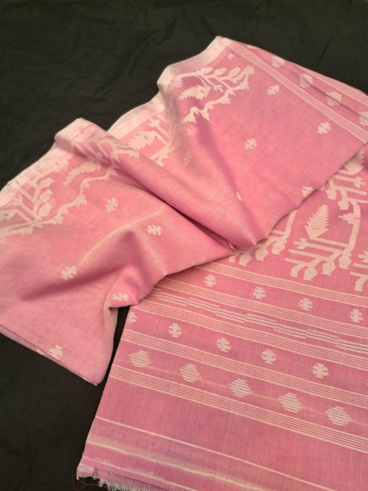 Handloom cotton jamdanis