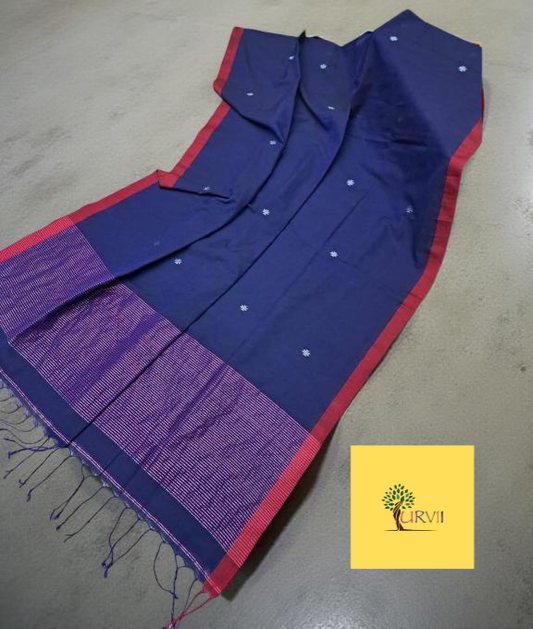 Handspun charkha khadi saree