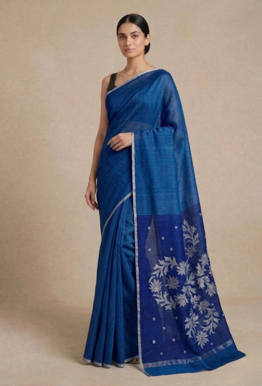 Linen Silk Jamdani