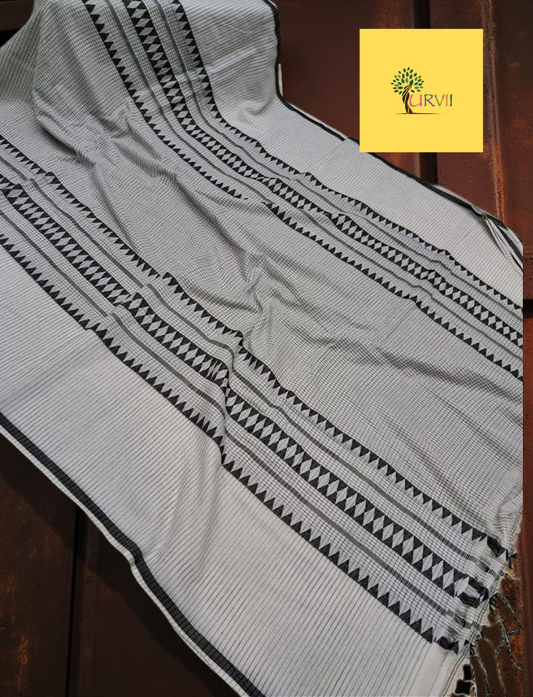 Handspun charkha khadi saree