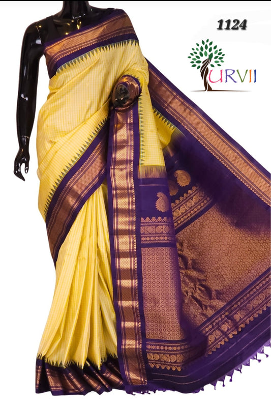 Pure Gadwal silk saree