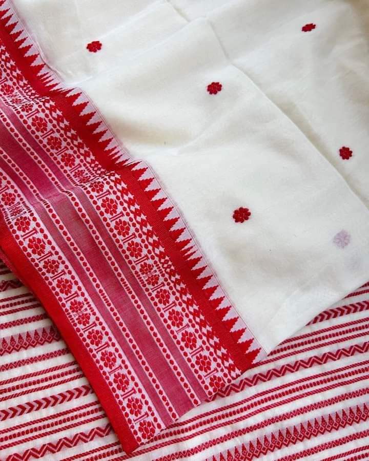 HANDSPUN cotton saree