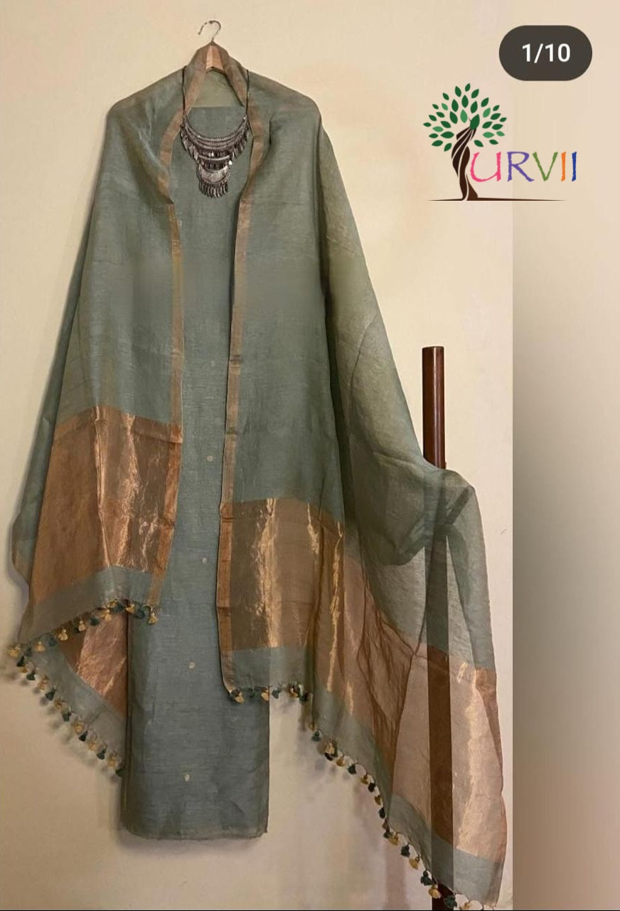 2 piece linen suit set