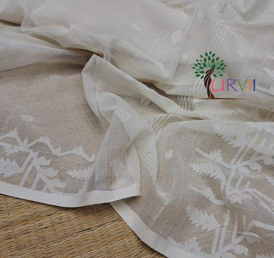 Handloom cotton jamdanis