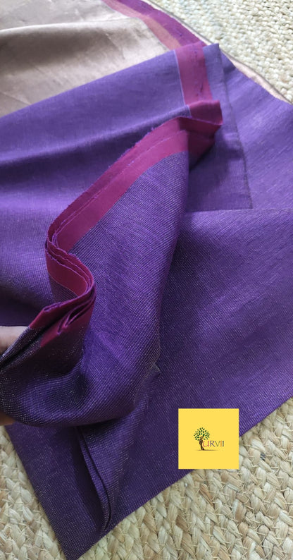 Tissue  Linen Sarees