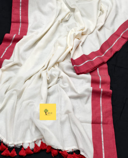 HANDSPUN cotton saree