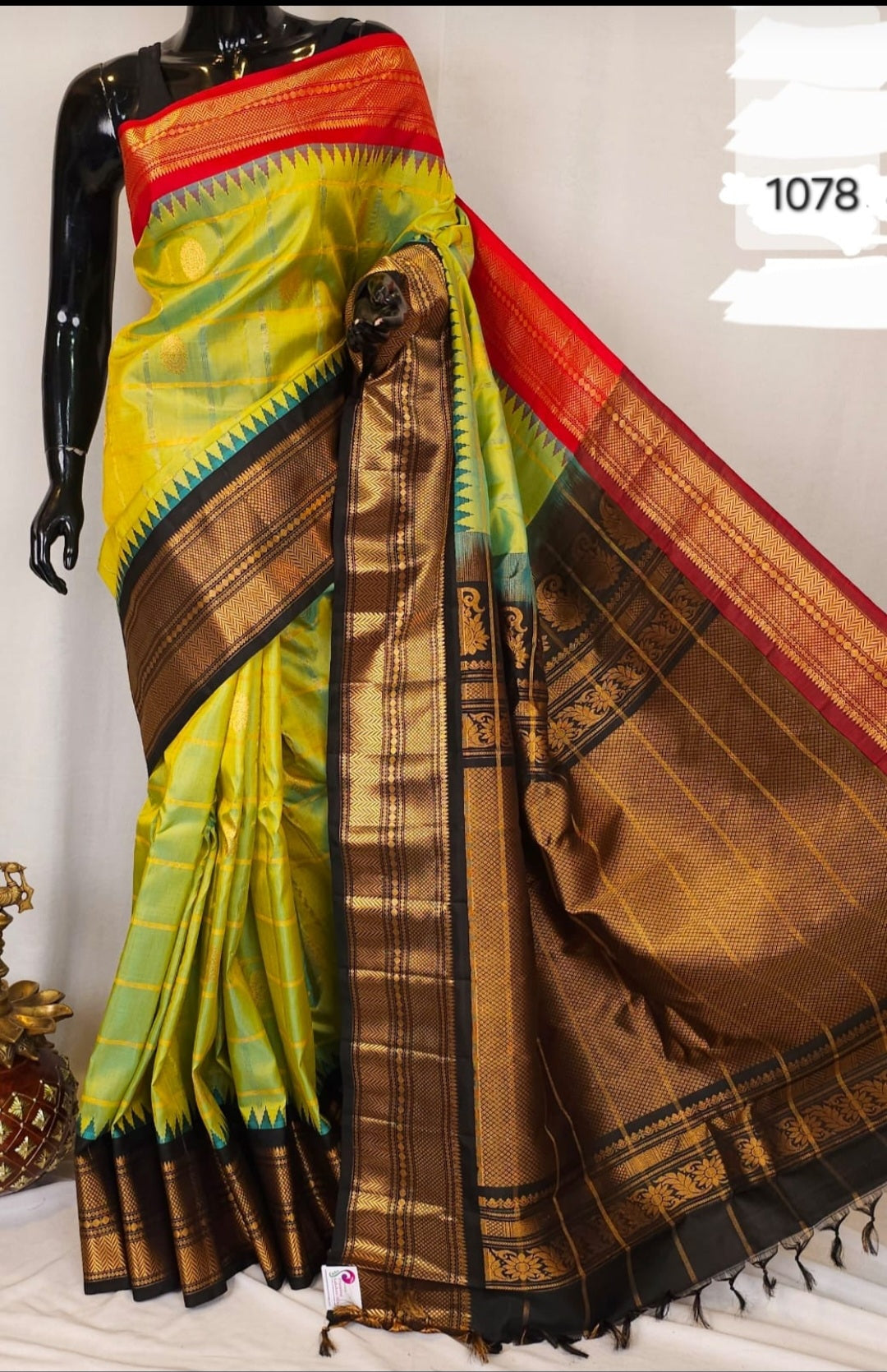 Pure Gadwal silk saree