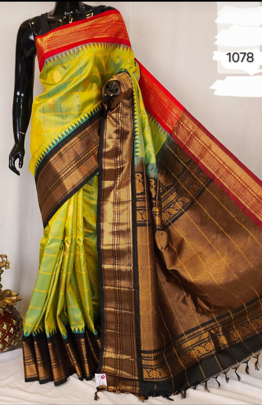 Pure Gadwal silk saree