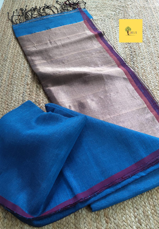 Tissue  Linen Sarees