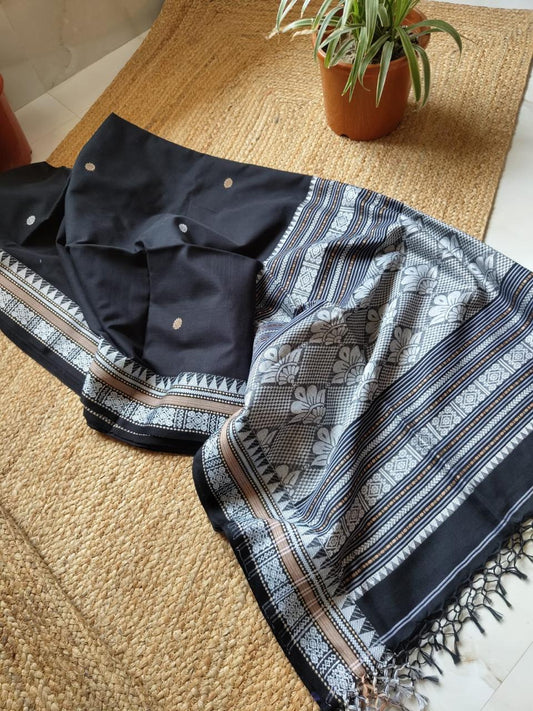 Handspun charkha khadi saree