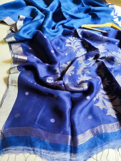 Linen Silk Jamdani