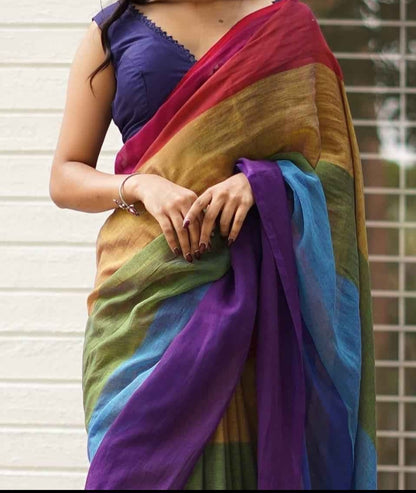 Handloom cotton saree