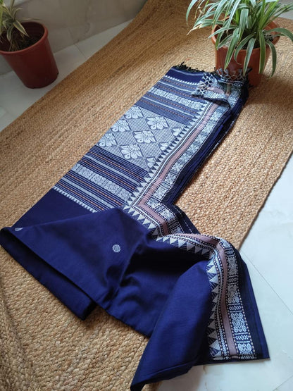 Handspun charkha khadi saree