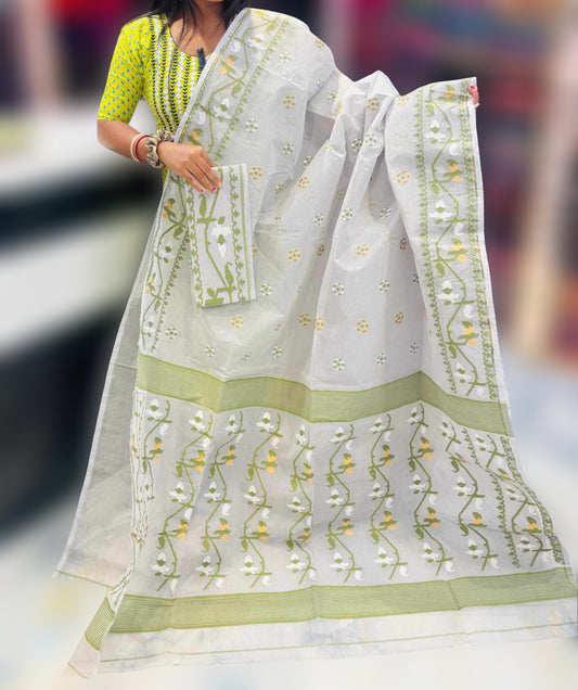 Dhakai cotton saree