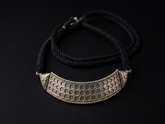 Silver polish premium choker