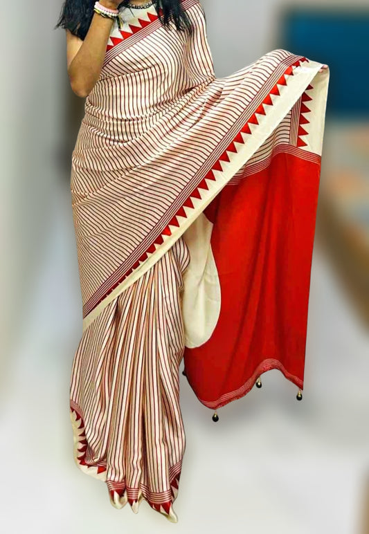Ajrakh Printed Modal Silk