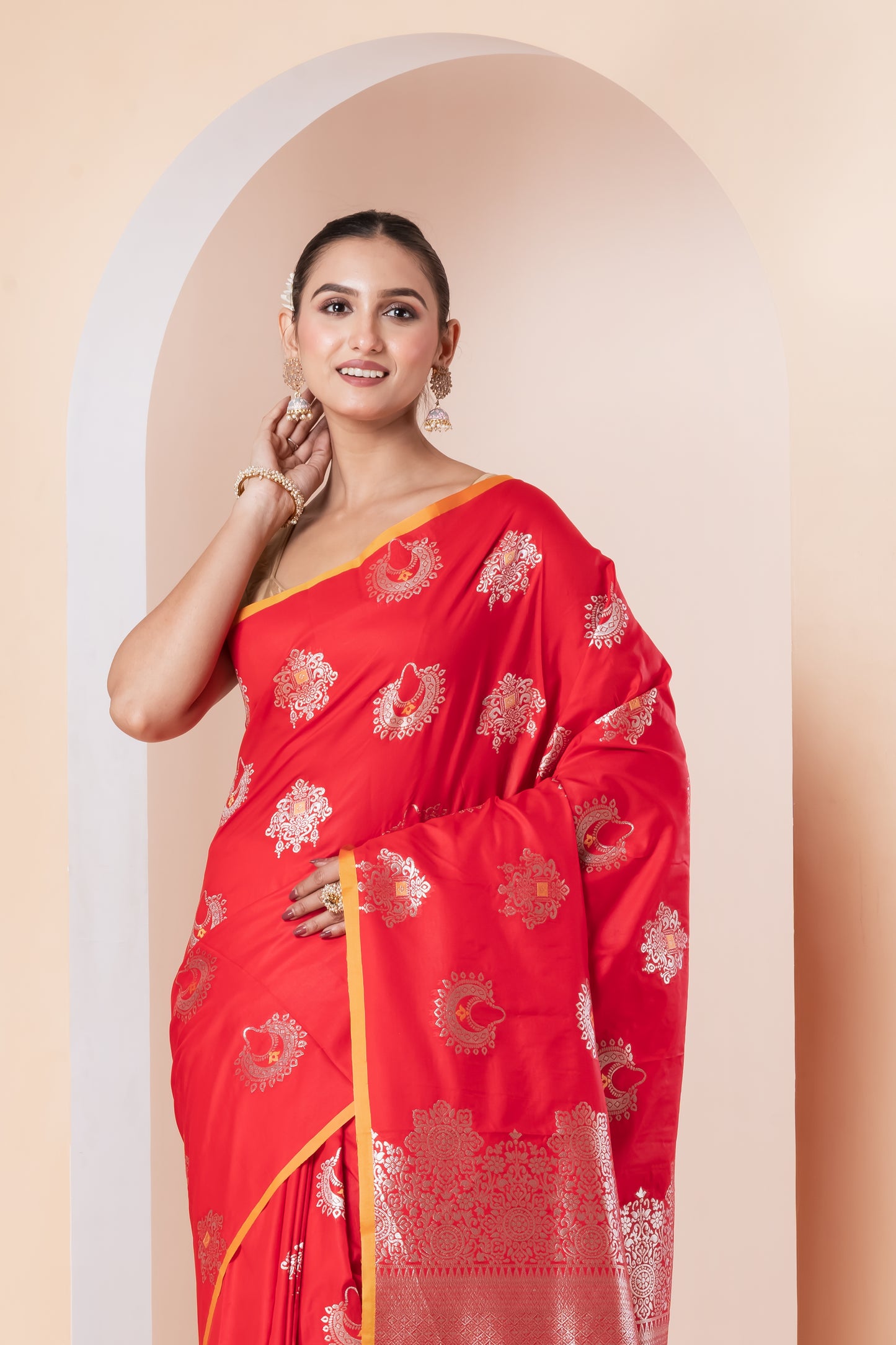 Mashru Banarasi silk saree